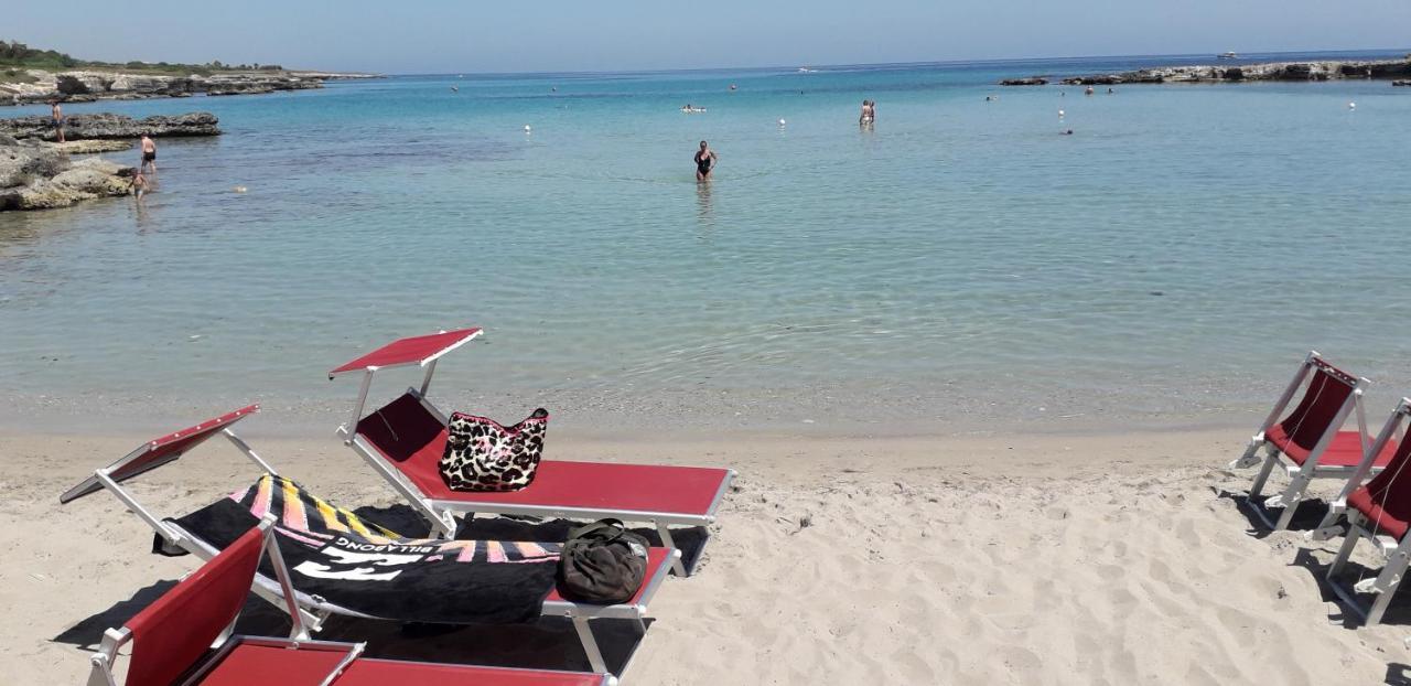 Bilocale Punta Rosa - Fronte Spiaggia Otranto Dış mekan fotoğraf
