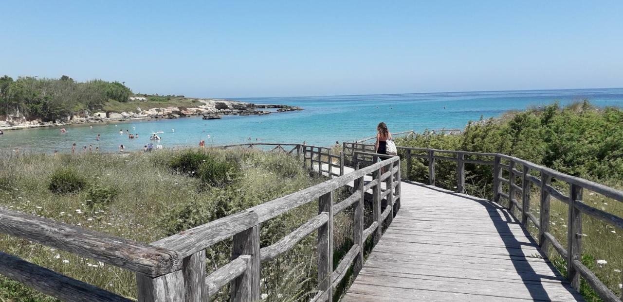 Bilocale Punta Rosa - Fronte Spiaggia Otranto Dış mekan fotoğraf